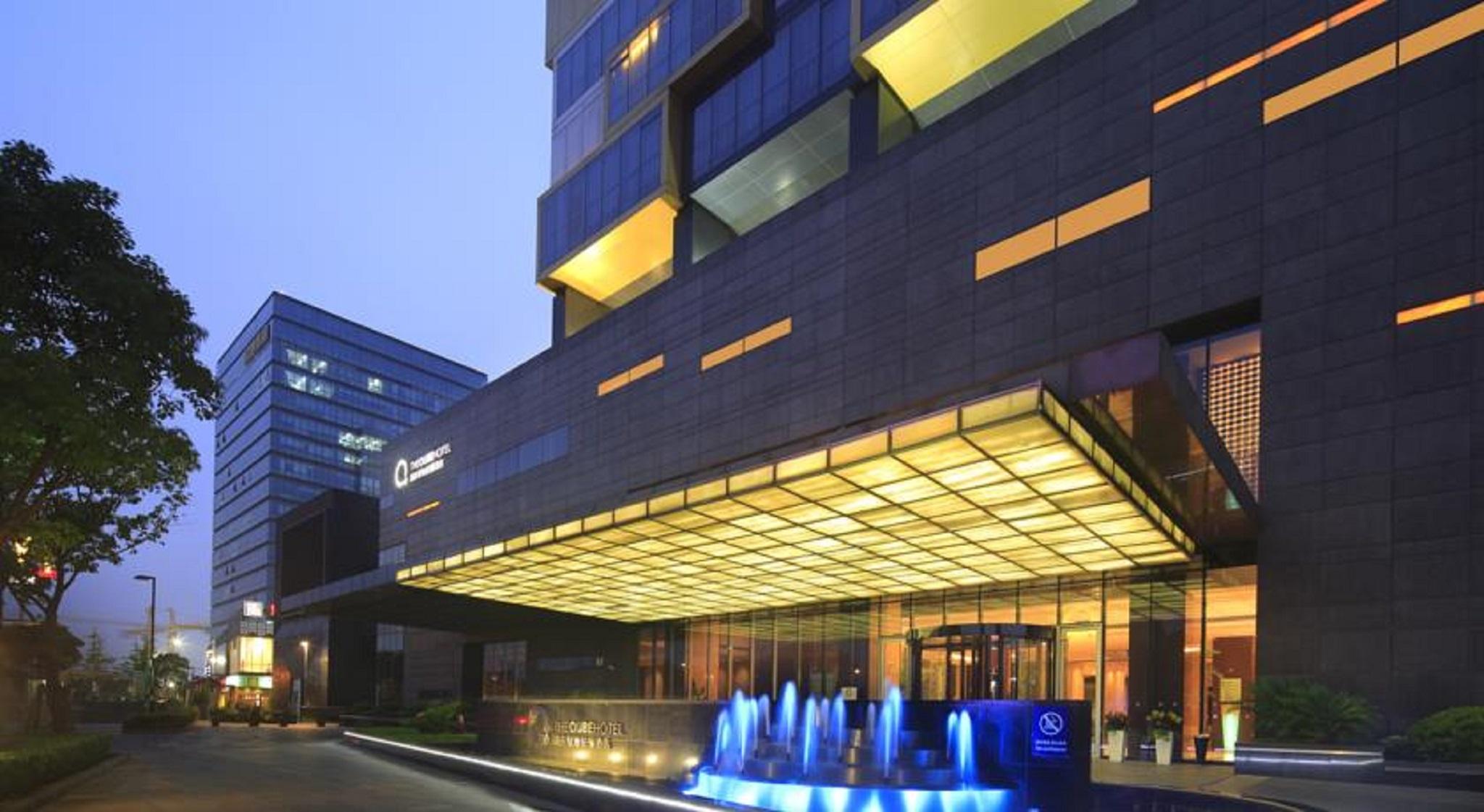 The Qube Hotel Shanghai -Close To Pudong International Airport And Disney Land Dış mekan fotoğraf