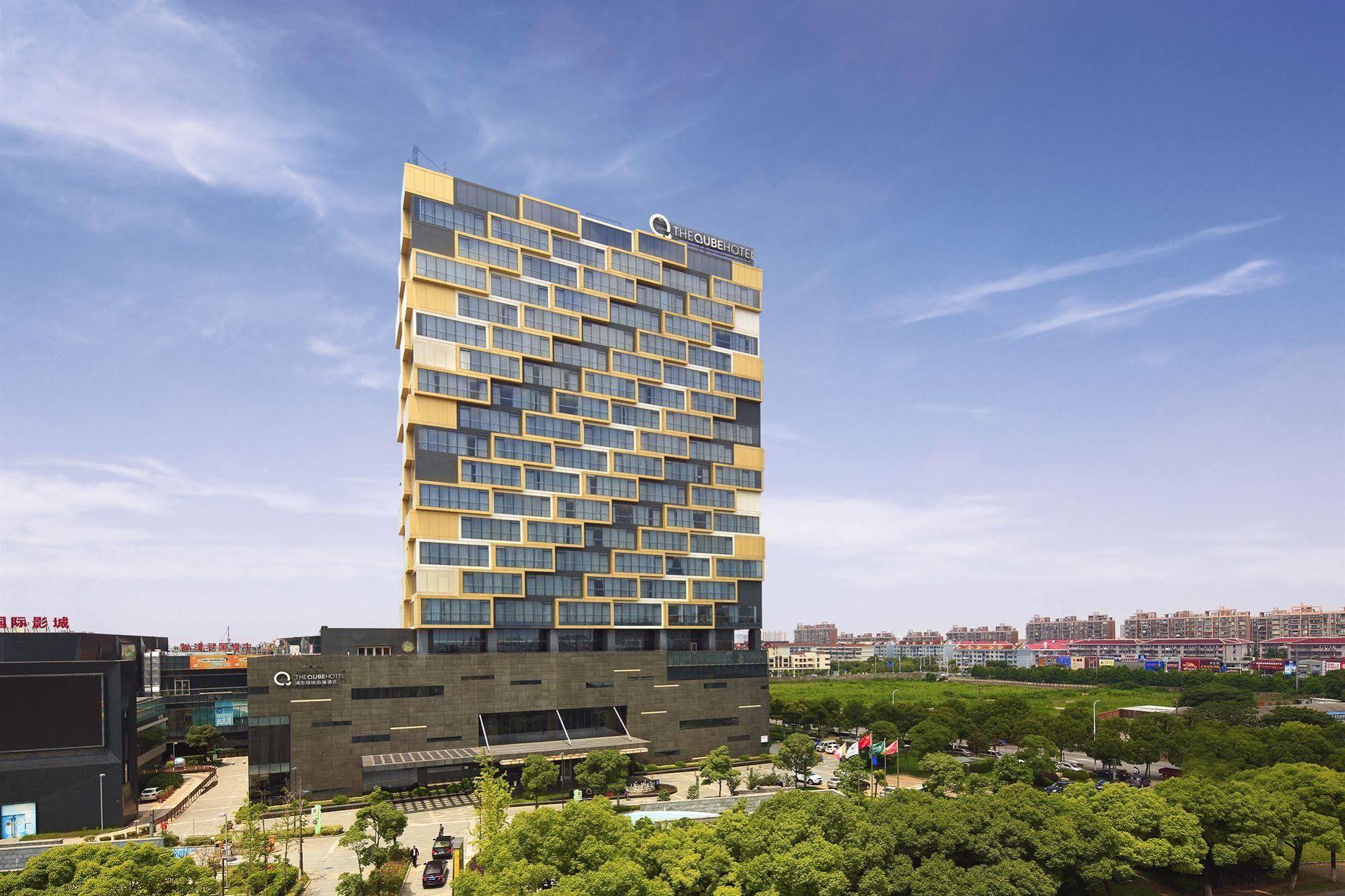 The Qube Hotel Shanghai -Close To Pudong International Airport And Disney Land Dış mekan fotoğraf
